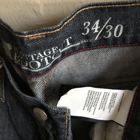 Mens Tommy Hilfiger Boot Jeans 34/30 - Picture 5 of 5
